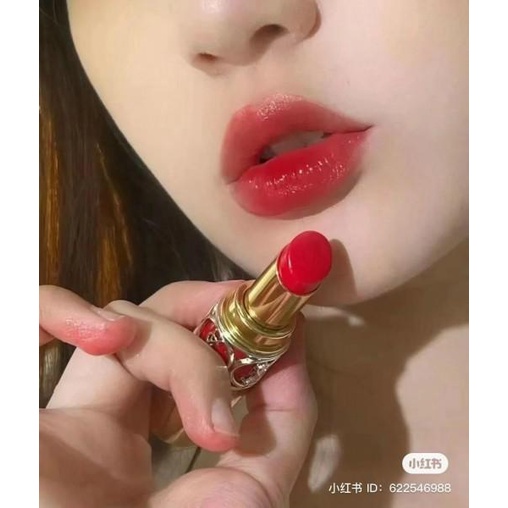 Son YSL SHINE 06- ORANGE SPEAKER MÀU CAM ĐỎ