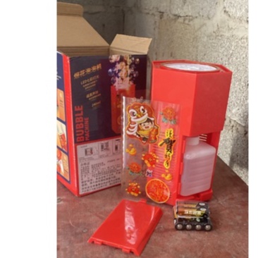 Máy Tạo Bong Bóng Pháo Hoa Có Loa Và Đèn Led - Loại 1
