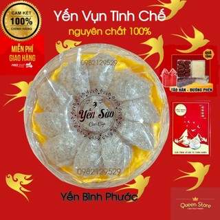 Tổ yến vụn tinh chế 100gr (tặng kèm táo đỏ, đường phèn)