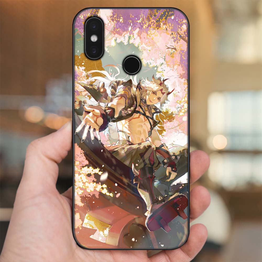 Ốp lưng Xiaomi Mi 8, Mi 8 SE viền đen in hình Arataki Itto Genshin Impact