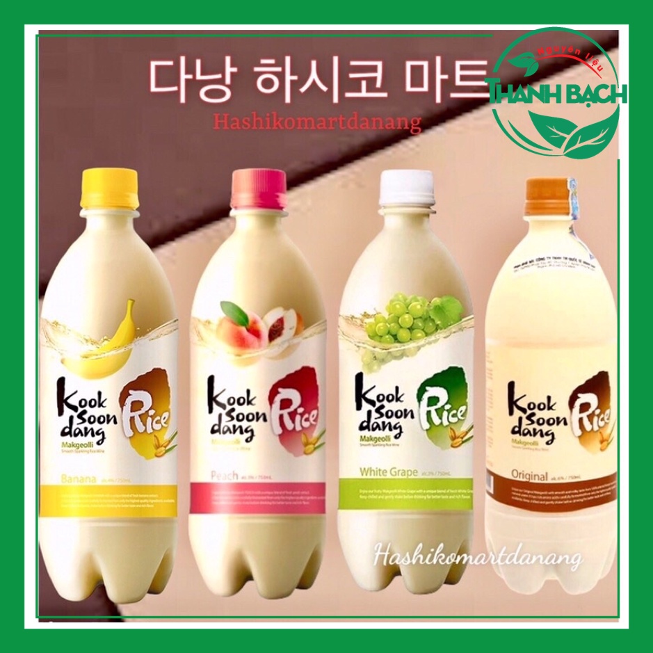 Nước gạo lên men MAKGEOLLI chai nhựa 750ml