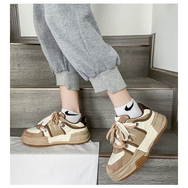Giày Thể Thao Nữ Đế Dày Thời Trang Hàn Quốc Mới