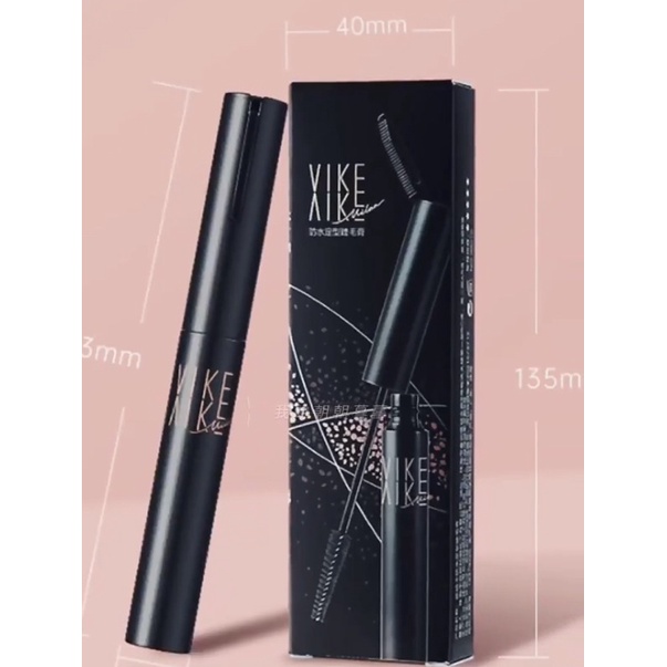 Mascara VIKE đầu chải tăm siêu nhỏ không lem trôi siêu tơi mi hiệu ứng làm dài đen tự nhiên
