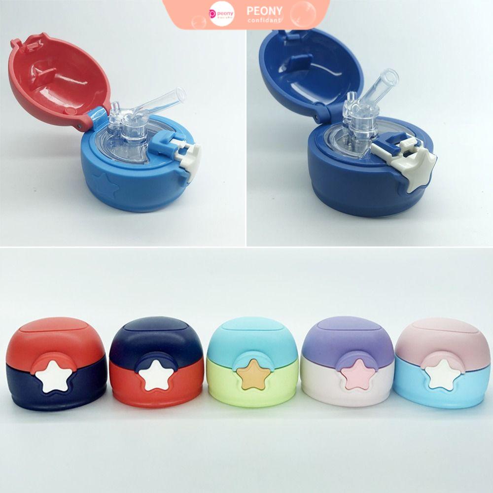 Bộ 2 Nắp Đậy Cốc Nước Bằng Silicone Giữ Nhiệt Thay Thế Tiện Dụng Cho Bé
