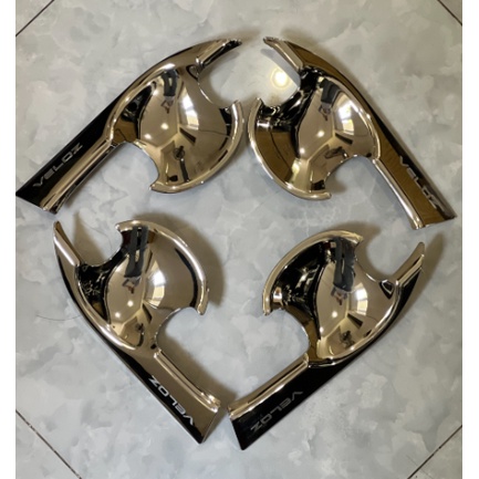 Ốp Hõm Cửa, chén cửa Xe Toyota Veloz 2022-2023 Mẫu Mạ Crom Sáng Bóng Cao Cấp mẫu mới