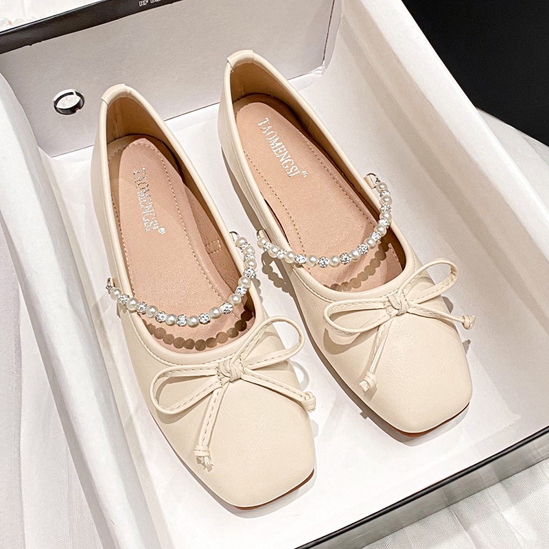 Giày Búp Bê Xinh Xắn Thời Trang Thanh Lịch Cho Nữ