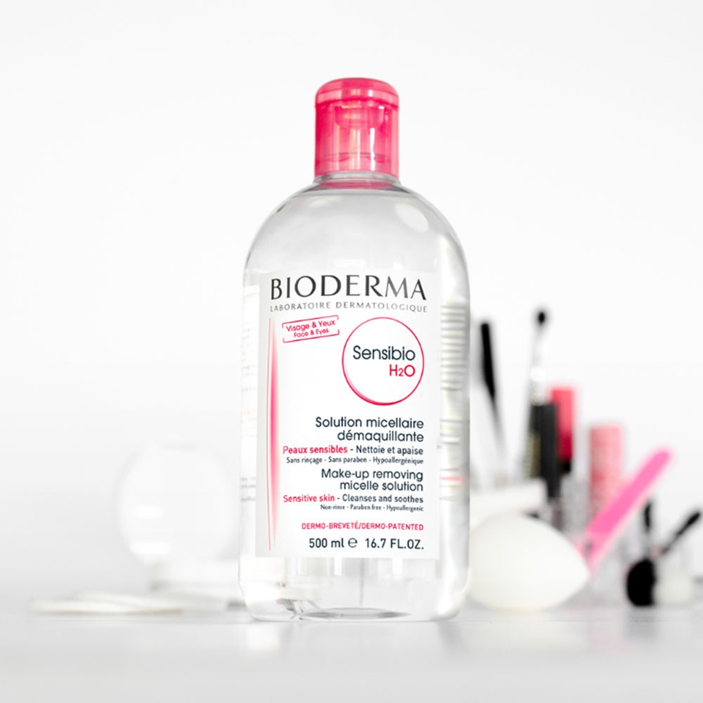 Nước Tẩy Trang Bioderma Dành Cho Da Nhạy Cảm, Da Dầu & Hỗn Hợp 500ml Sébium H2O