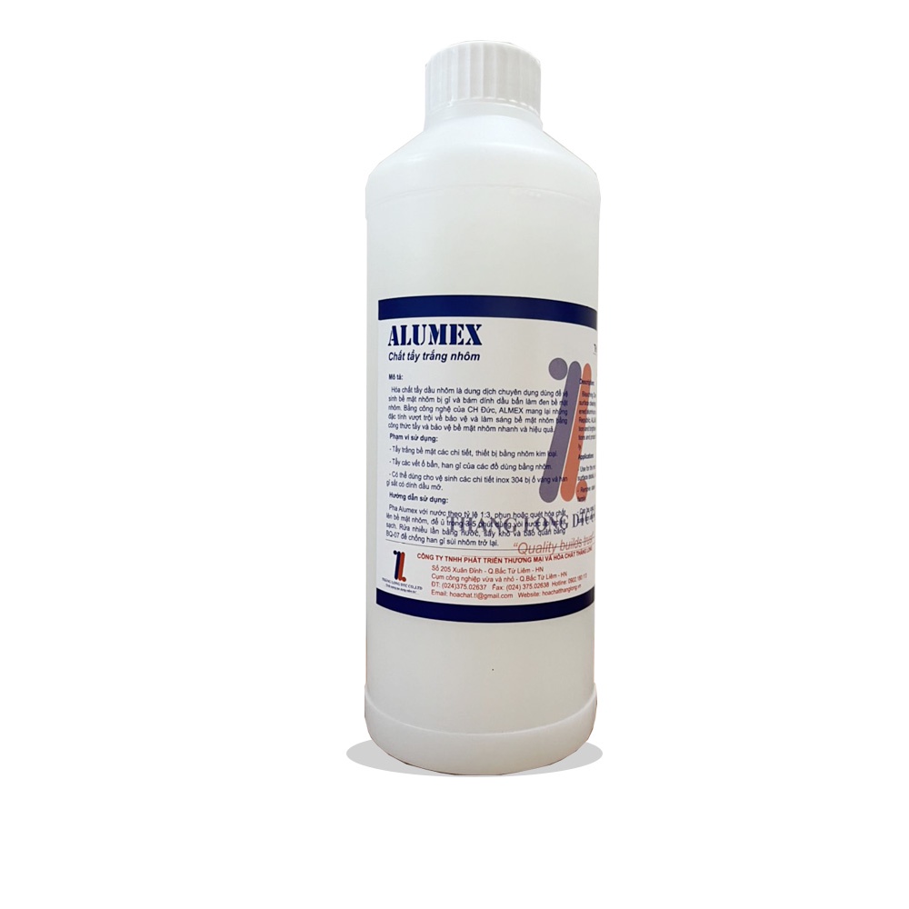 Dung dịch tẩy cặn canxi máy lọc không khí, tẩy giàn nhôm_ALUMEX loại 1l