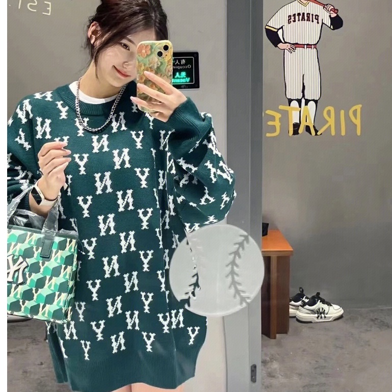 Ml * B Áo Len Cổ Lọ Cotton Có LOGO Đầy Đủ Mới