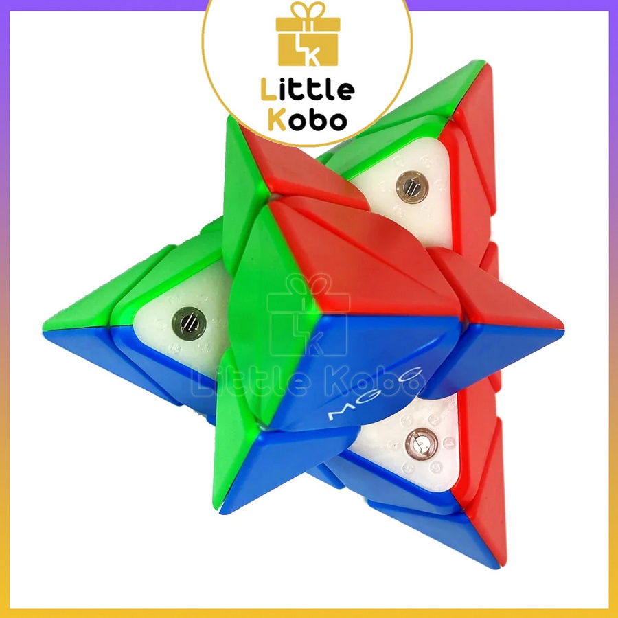 Rubik YJ MGC EVO Pyraminx Magnetic YongJun Có Nam Châm Stickerless Rubic Tam Giác Kim Tự Tháp Biến Thể Đồ Chơi Trí Tuệ