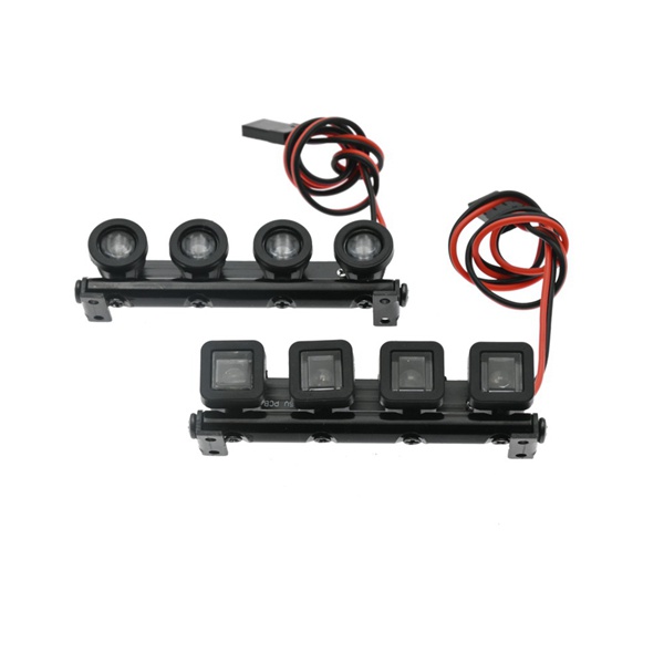 Thanh Đèn LED Gắn Nóc Xe Điều Khiển Từ Xa Axial SCX24 FMS FCX24 Xiaomi Jimny WPL D12 Mini 1 / 18 1 / 24 RC Crawler 2