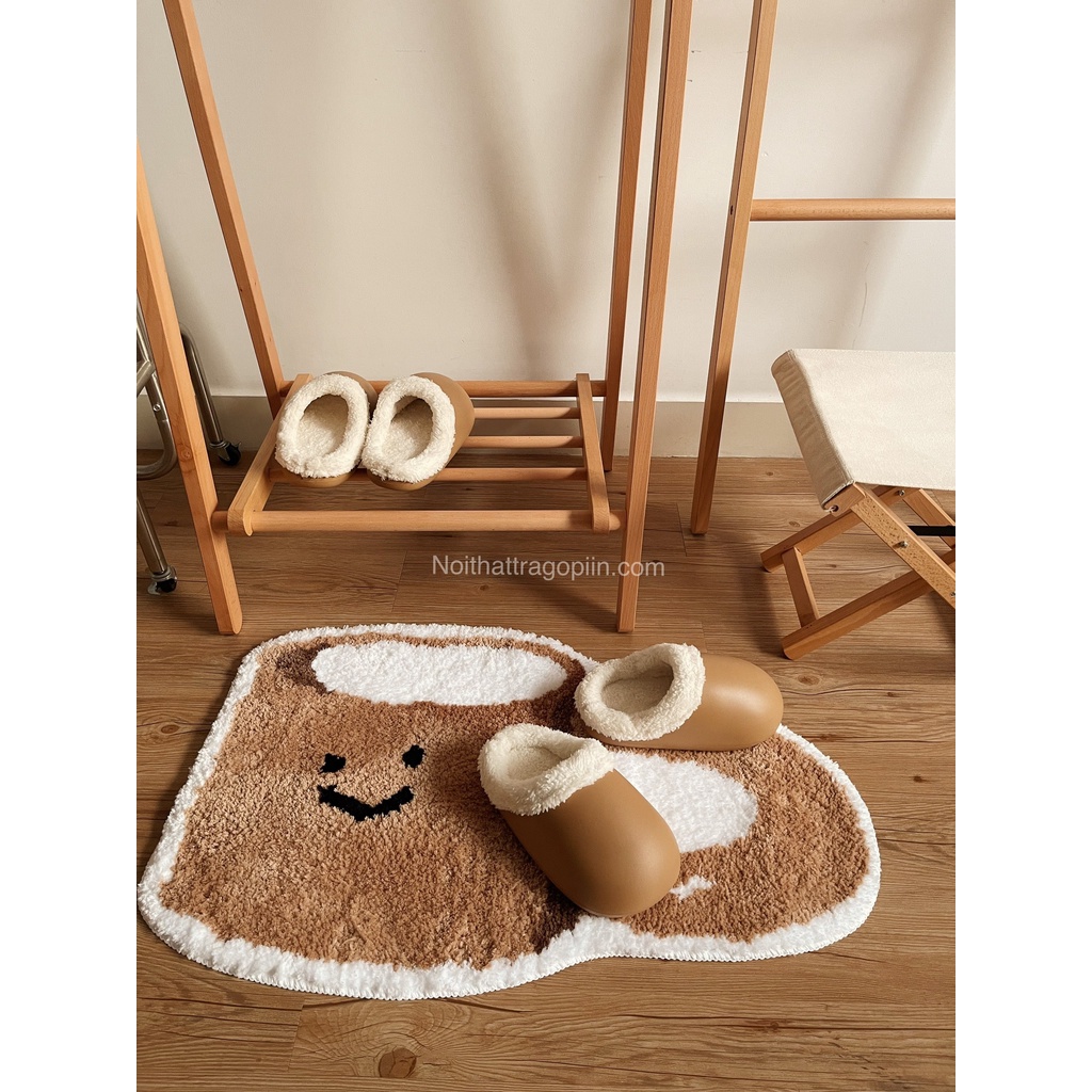 Dép đi trong nhà nâu 03