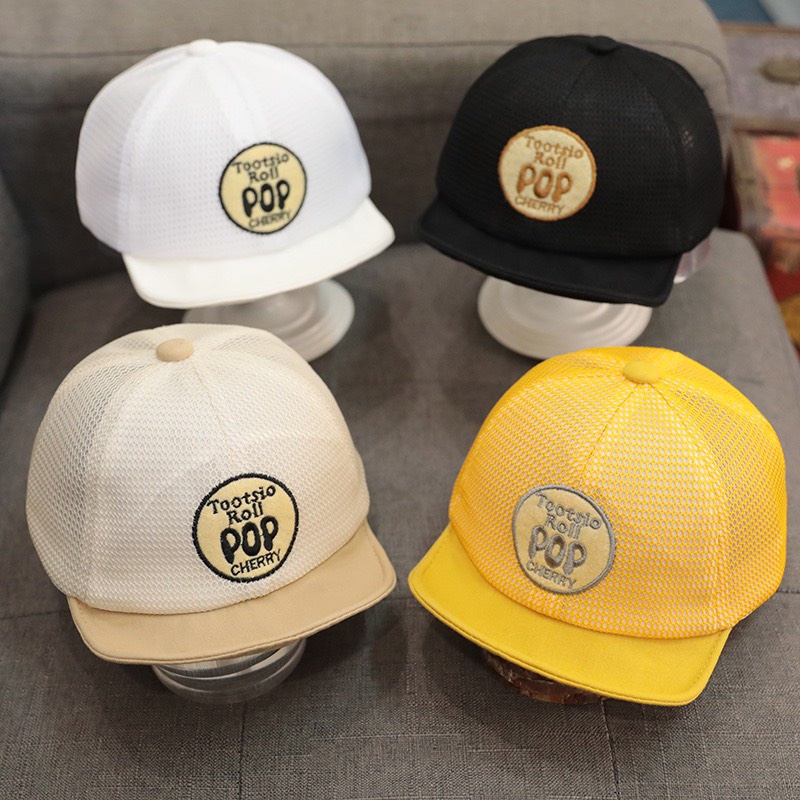 MŨ LƯỠI TRAI CHỐNG BỤI CHO BÉ 1-6 TUỔI - Tặng kèm tấm chắn bụi