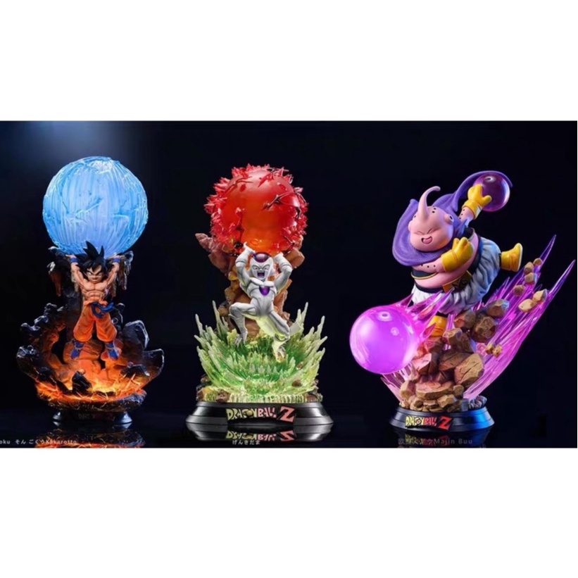 Mô hình nhân vật Dragonball Songoku bắn chưởng cực nét,có led sáng