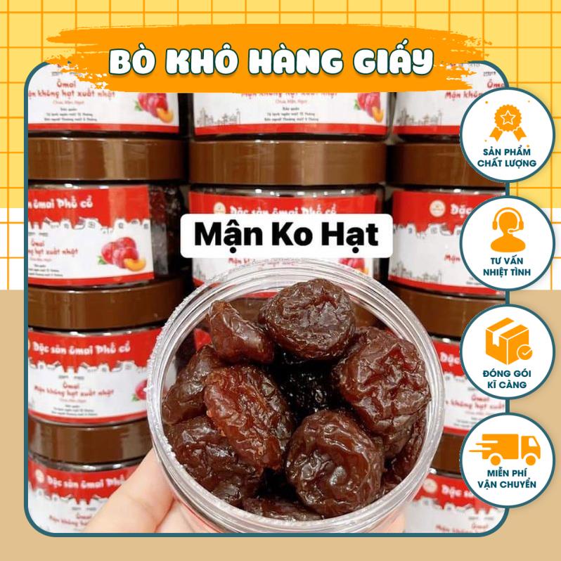 Đặc sản ô mai Hà Nội - Trám tươi cay , xí muội đào chua mặn ngọt - Mơ dẻo không hạt- ô mai mix - Mận dẻo không hạt