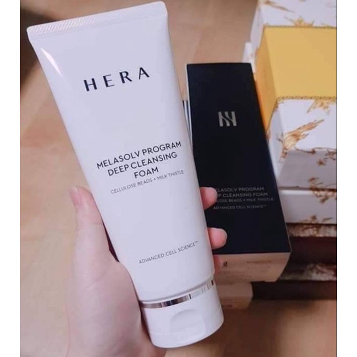 SỮA RỬA MẶT HERA TRẮNG HERA WHITE VÀ HERA TÍM PROGRAM CLEANSING FOAM 200ml