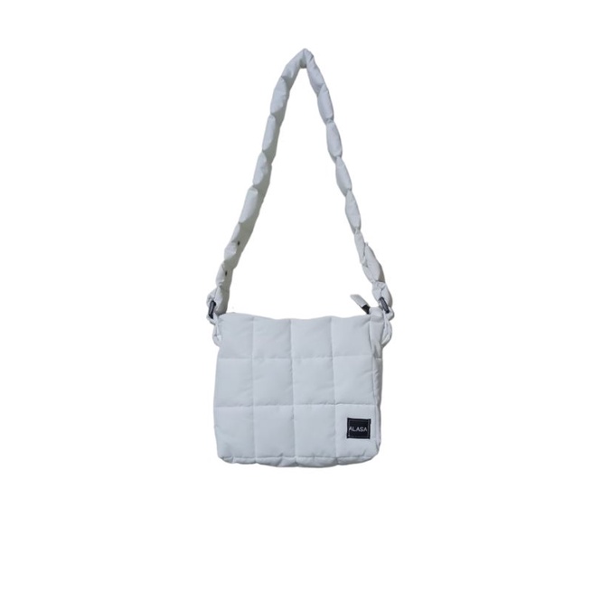 Túi đeo vai,đeo chéo chần bông kẻ carô nam nữ đi học ,đi làm ,đi chơi dainystore  KHÔNG NẮP