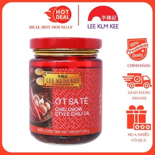 Ớt Sate Lee Kum Kee 205G - Gia Vị Hồng Kong Chính Hãng