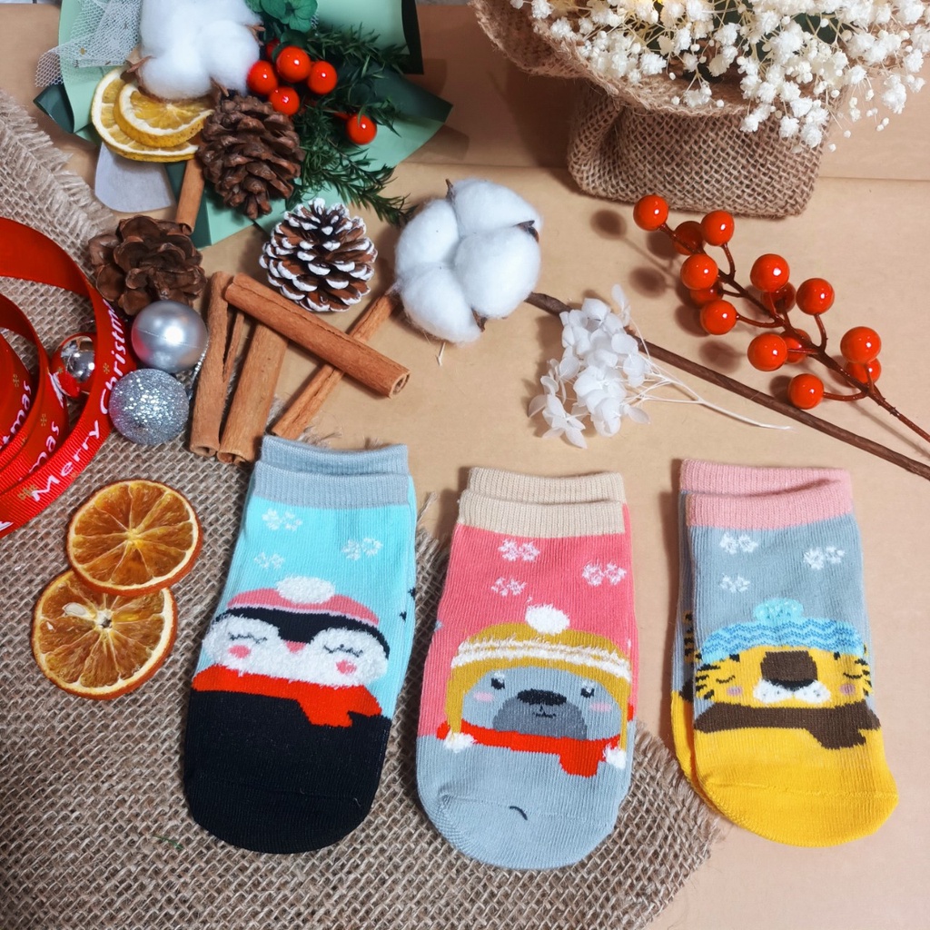 Tất Vớ Nhiều Màu Cho Bé Siêu Đẹp, Dễ Thương Giữ Ấm - Hàng Loại 1