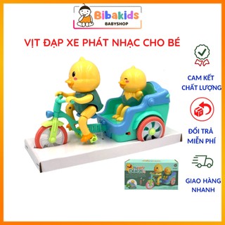 Đồ chơi trẻ em Vịt đạp xe phát nhạc