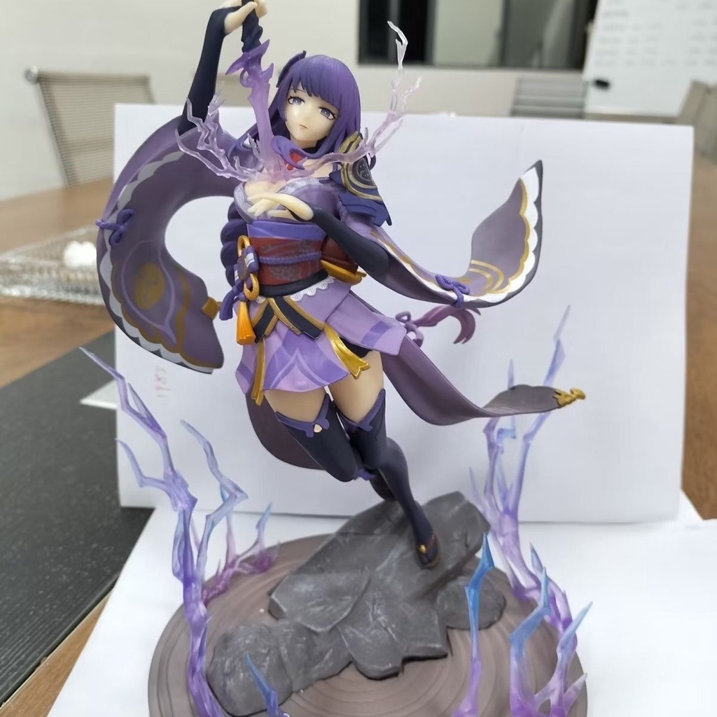 Yuanshen YZ Mô Hình Nhân Vật Thunderbolt Phiên Bản Hai Chiều Trong Studio