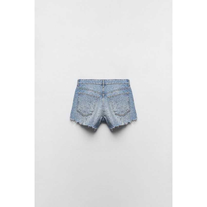 Quần denim đính hạt ZARA AUTH