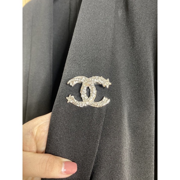 Ghim cài áo đính đá bạc sang chảnh lịch sự cài áo vest,áo sơ mi, các kiểu dáng váy