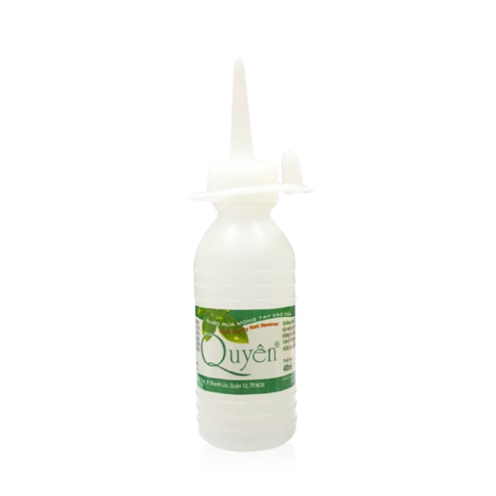 Nước rửa móng tay  Quyên 40ml 125ml