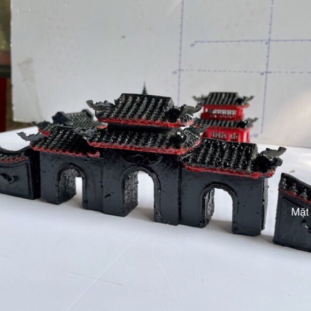 Cổng mini độc đáo - phụ kiện trang trí bể cá, tiểu cảnh, sân vườn, hòn non bộ