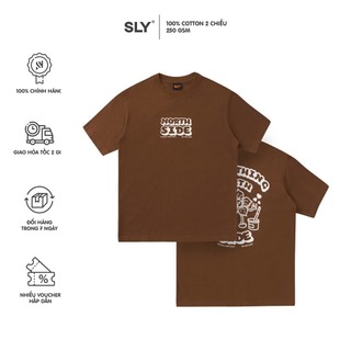 Áo thun SLY Northside màu nâu
