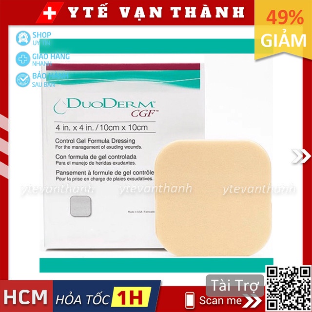 ✅ Miếng Dán Chống Loét DuoDerm CGF | chống lở loét, tỳ vết thương -VT0463 | Y Tế Vạn Thành