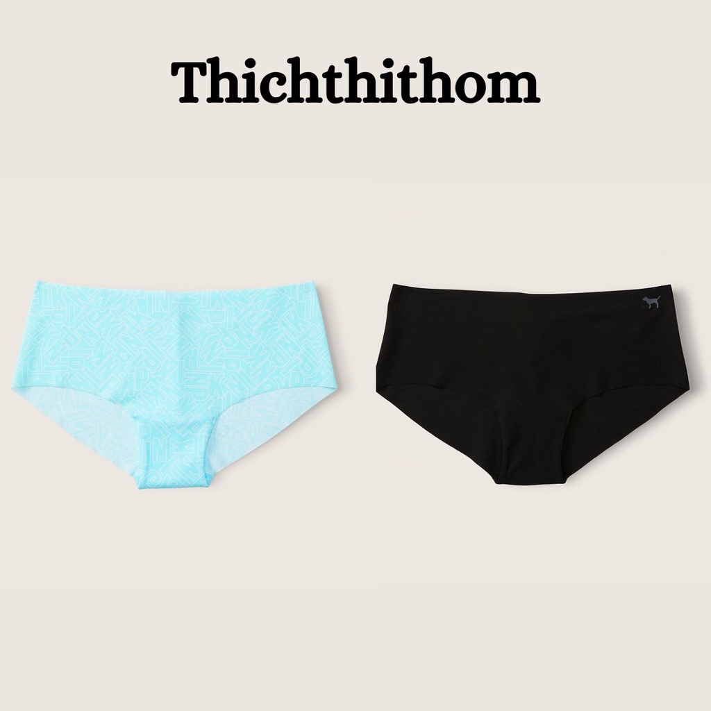 (Bill Mỹ) Quần lót nữ không lộ viền no-show hipster PINK Victoria's Secret chính hãng