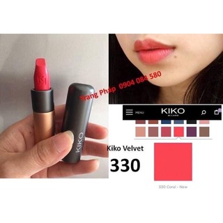 Son kiko 330 cam san hô cực kì trẻ trung, thời thượng