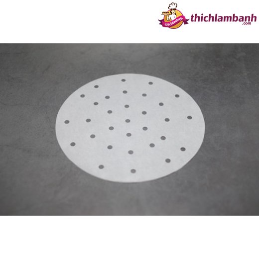 Giấy nến tròn đục lỗ 23cm (100 tờ)