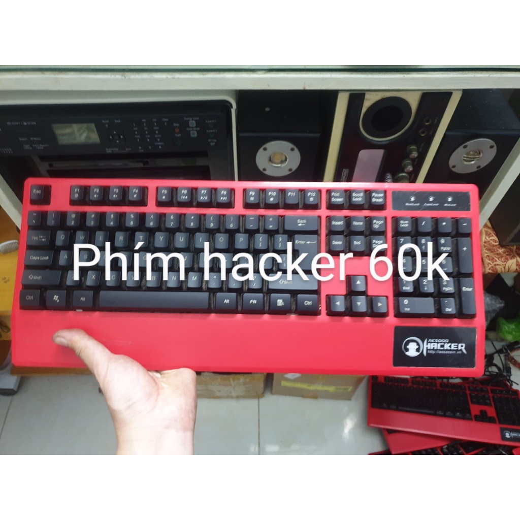 Bàn phím Hacker AK5000 Đã qua sử dụng. Cam kết sản phẩm đúng mô tả, đúng chất lượng..