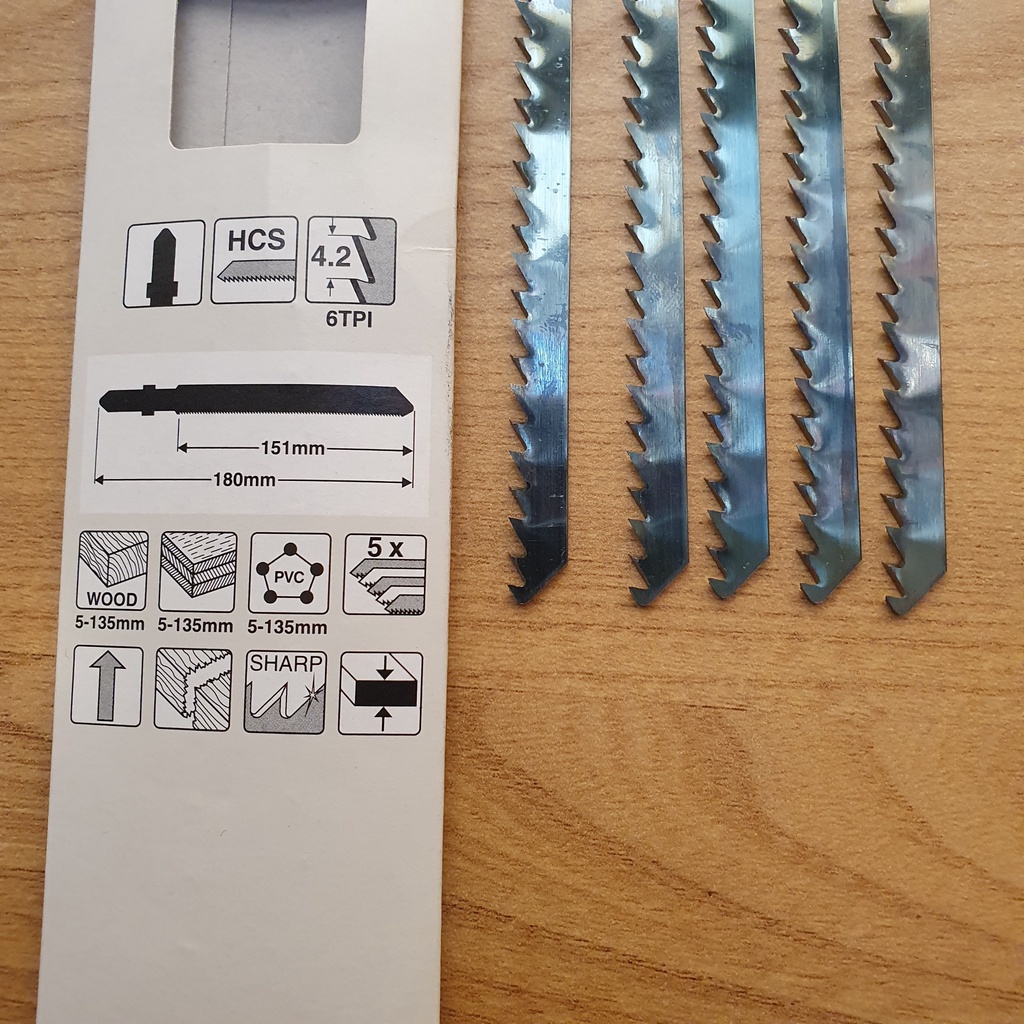 Lưỡi cưa lọng gỗ dài 180mm Makita A-86315