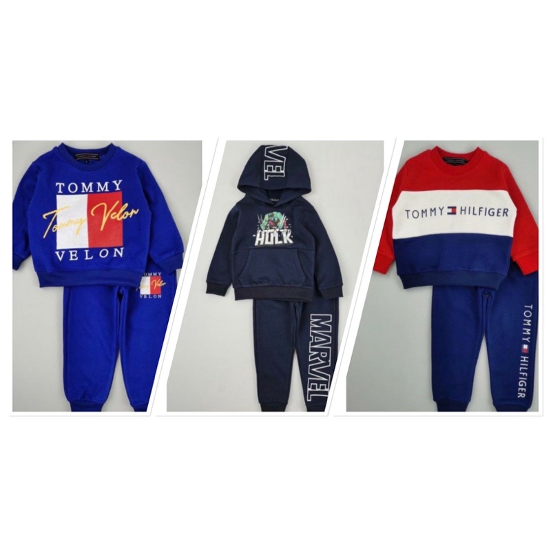 Bộ nỉ bông h.m bé trai bé gái 2-12y