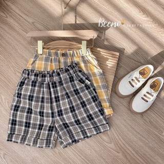Set vest đùi kẻ xuất hàn bé trai