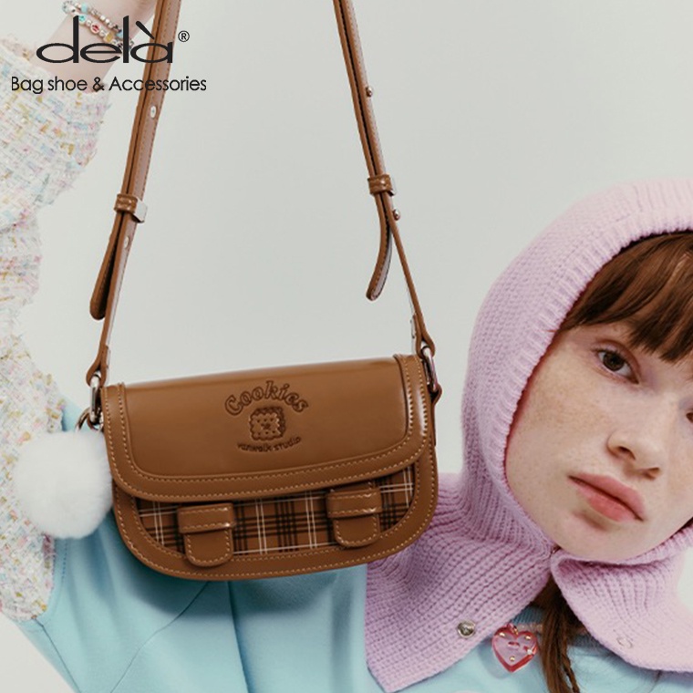 Dela 2023 Túi Đeo Chéo Vai Đậu Phụ Dễ Thương Ngọt Ngào Và Ngọt Ngào Cho Nữ