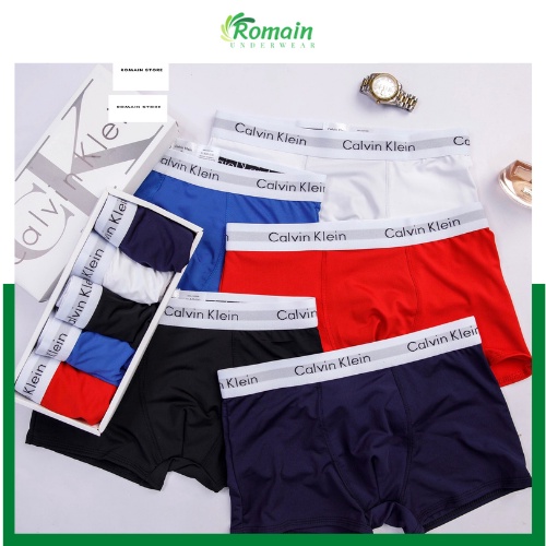 Quần Sịp Nam Boxer, Sịp Đùi Nam Thun Lạnh Cao Cấp Vải Mềm Mại Thoáng Mát Kháng Khuẩn