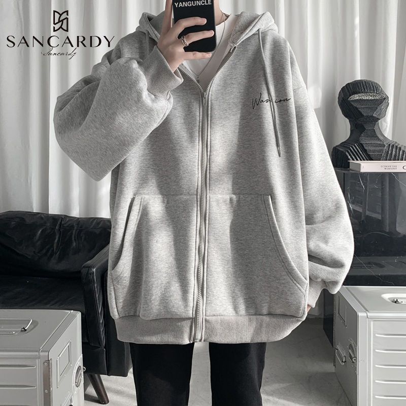 Kfc Áo Khoác Cardigan Có Mũ Trùm Đầu Size Lớn Hàng Có Sẵn