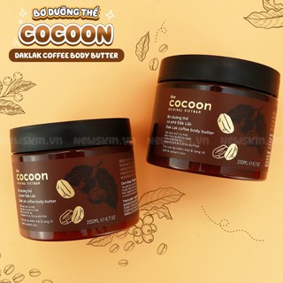 Bơ dưỡng thể cà phê Đắk Lắk cocoon 200ml