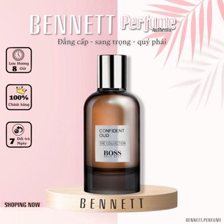 - 𝐁𝐄𝐍𝐍𝐄𝐓𝐓 - nước hoa hugo boss - confident oud edp