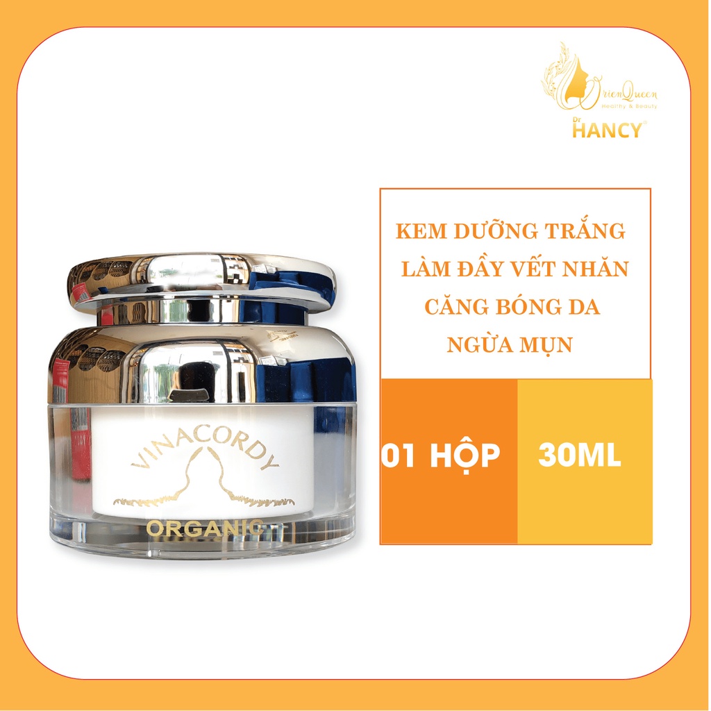 KEM DƯỠNG TRẮNG DA DR.HANCY NANOSILVER WHITENING SUPER 30ML