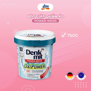 Bột giặt tẩy trắng denkmit oxi power-weiss 750g nhập khẩu đức denkmit26
