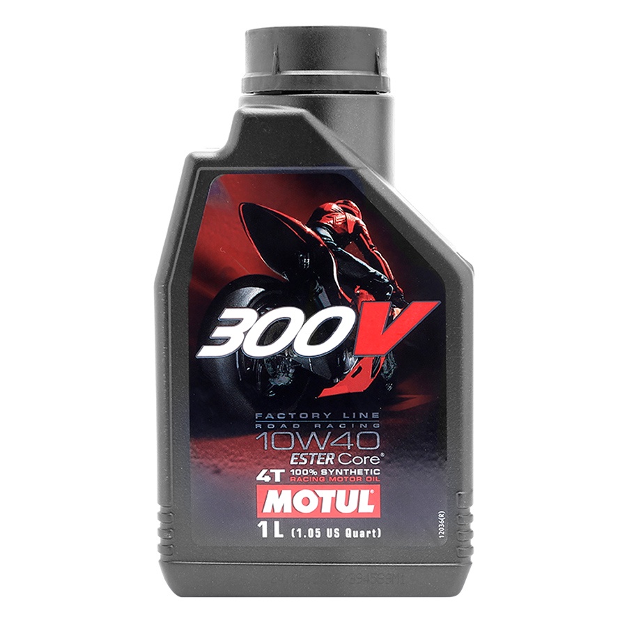 Nhớt Motul 300V 10W40 tem 1 lớp 1L, 1L1, 1L2, 1L3, 1L4