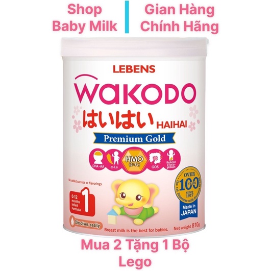 Sữa Wakodo Số 1 Date Mới MUA 2 LON TẶNG QUÀ