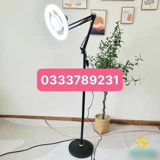 Đèn Spa Nail Phun Xăm Thẩm Mỹ Cao Cấp Đèn Trục Khuỷu, Đèn Moon- Trắng