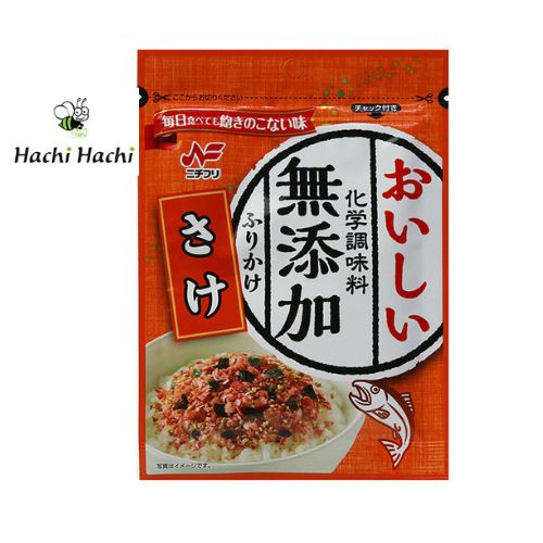 Gia vị rắc cơm cá hồi Nichifuri Shokuhin không chất phụ gia 25g - Hachi Hachi Japan Shop