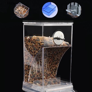 Hộp đựng thức ăn tự động trong suốt treo lồng chim